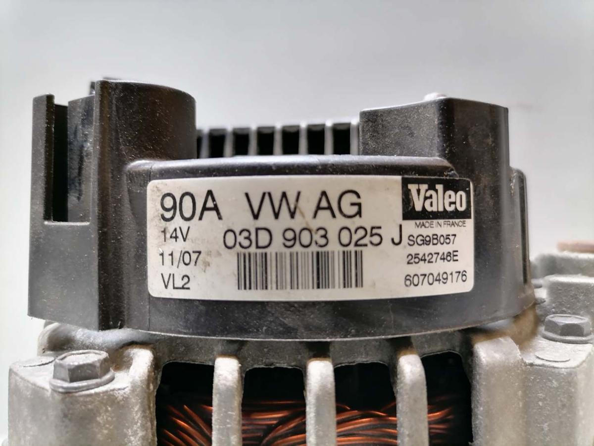 Skoda Fabia 1 original Lichtmaschine Generator 1.2 40KW Bj.2007